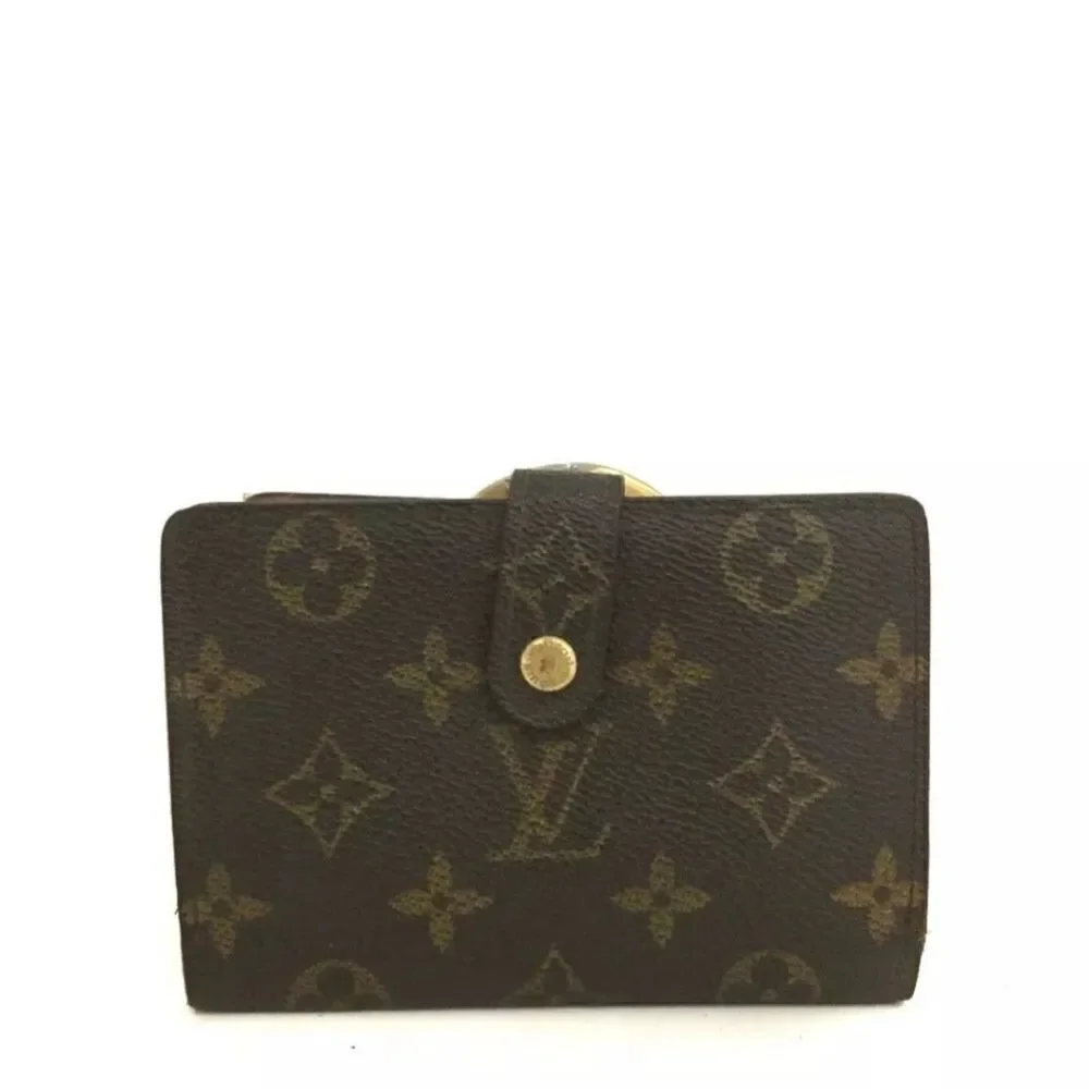 Louis Vuitton Monogram Porte Monnaie Billets Viennois Bifold Wallet MI0958.